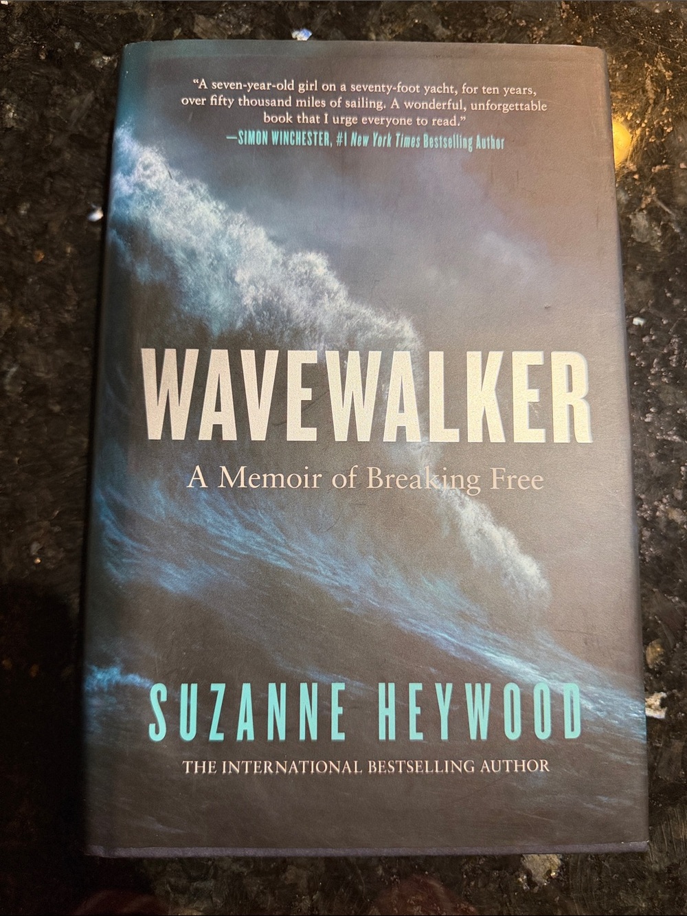 Wavewalker by Suzanne Heywood – Blue & Teal Hardcover